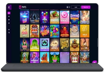BlockSpins Casino seite